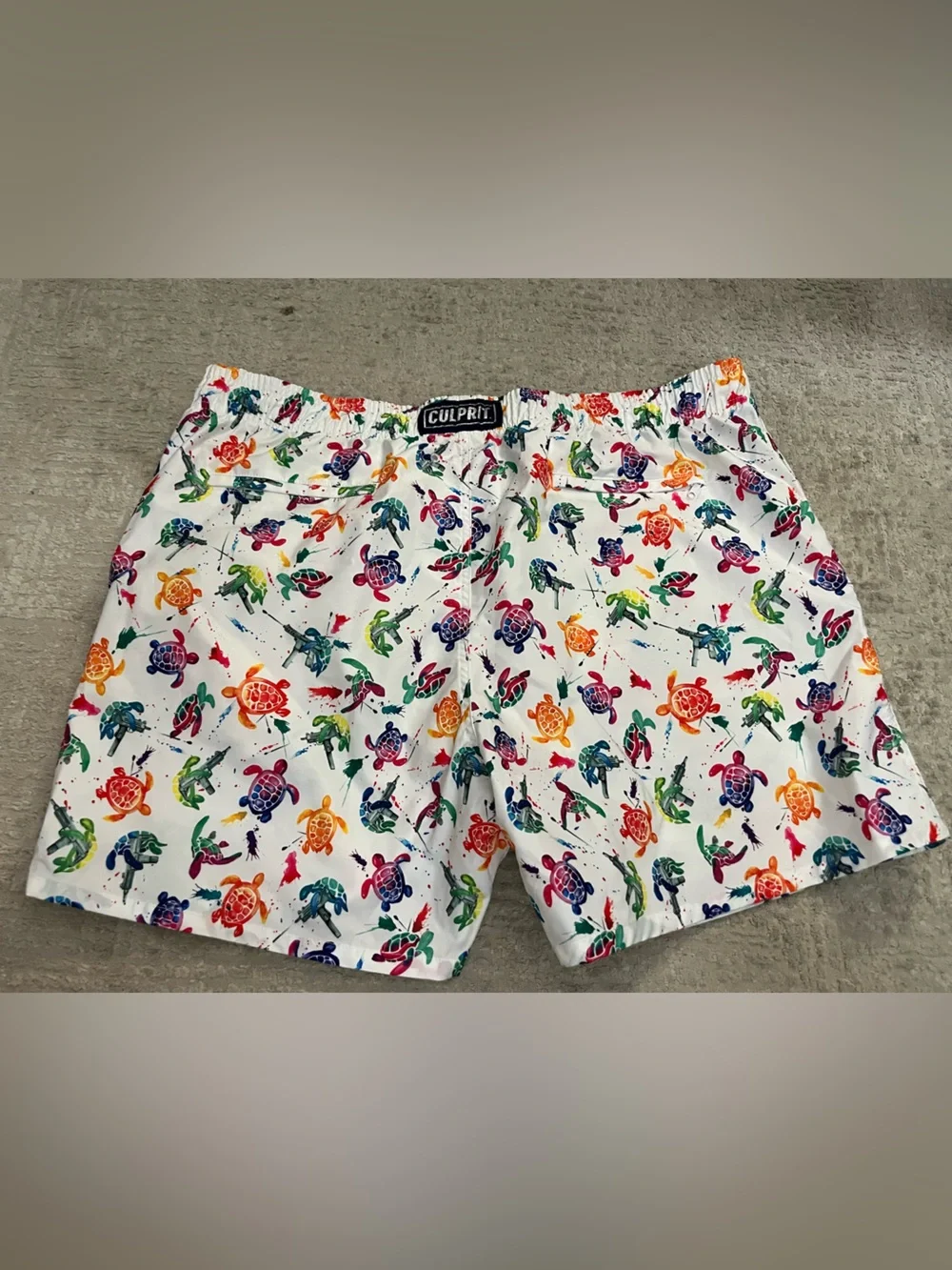 Culprit Swim Trunks- Turtle